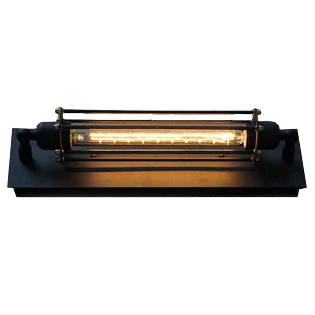 

Прочный железный ретро настенный бра, промышленные деревенские светильники для бара, ресторана, декора, металлический настенный светильник для внутреннего крепления