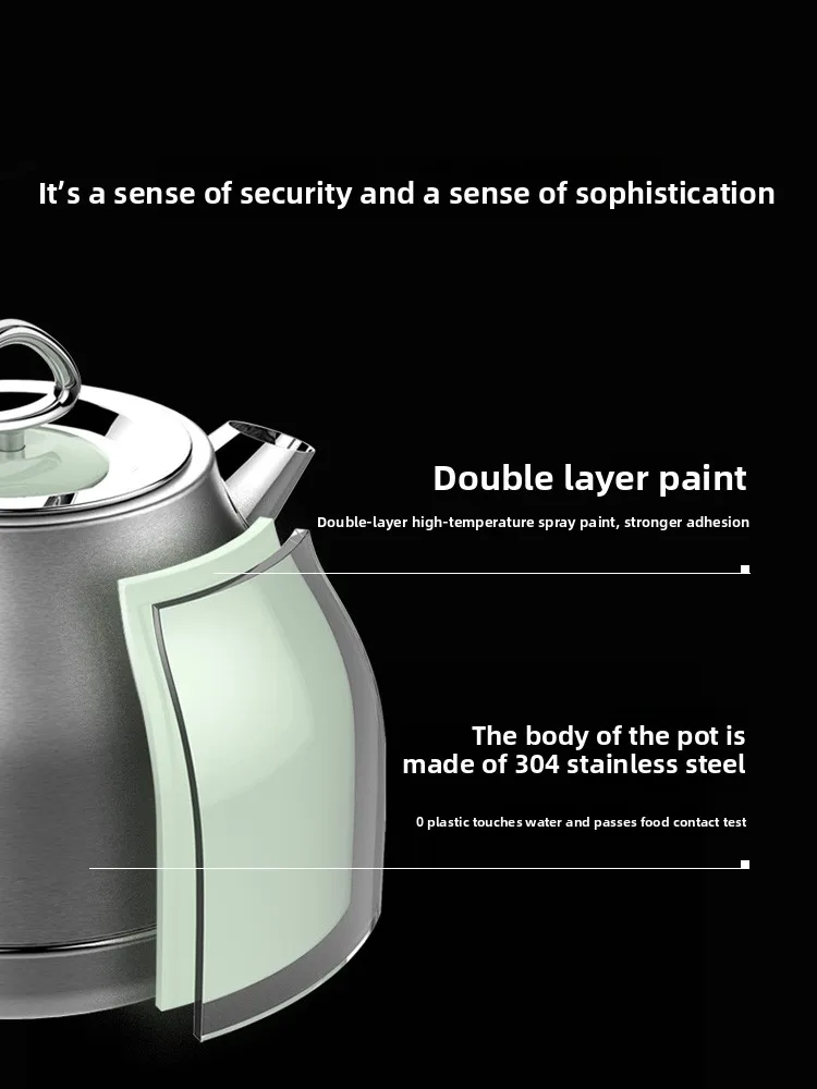 Electric Kettle Kettle, 304 Stainless Steel, Automatic Power-off Kettle Household Genuine