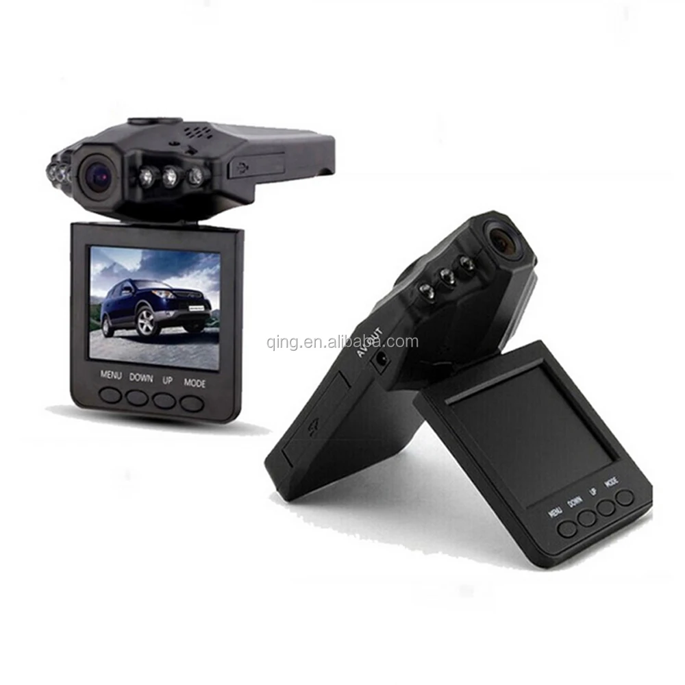 6 LED Light H198 Car DVR Camera with 120 Degree 2.5 LCD Night Vision Car Driving Recorder