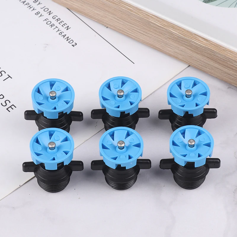 1/5PCS Garden 360 Degree Rotating Irrigation Nozzle Garden Lawn Irrigation 1/2 Inch Male Thread Automatic Rotating Sprinkler