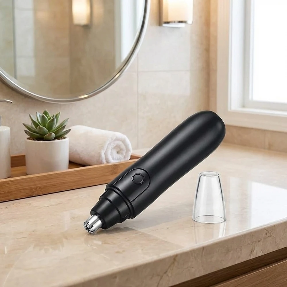 

Электрический триммер 5-в-1 для волос: для носа, ушей, шеи, бровей, лица. Портативный, перезаряжаемый, прецизионный.