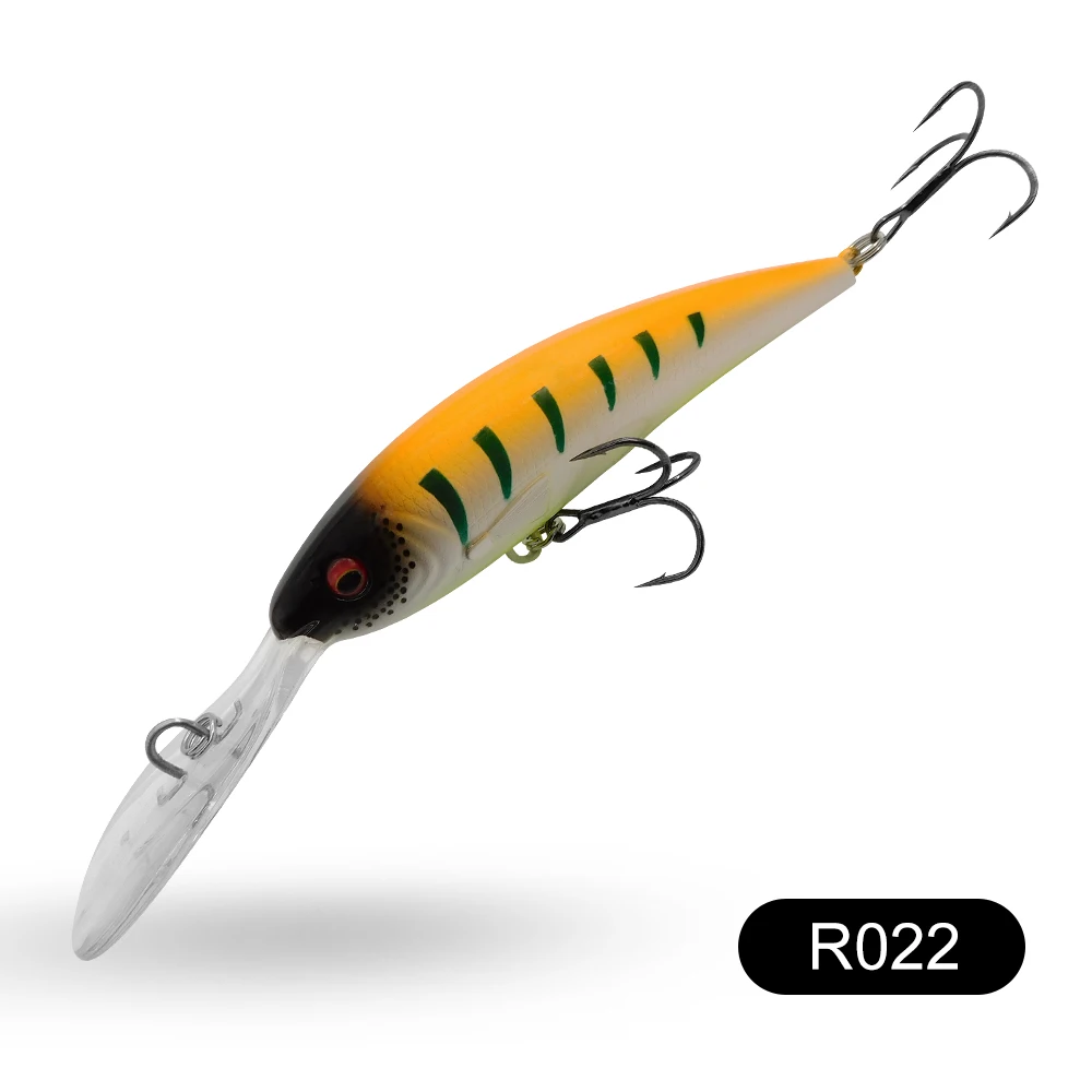 ESFISHING Angelköder Wobbler für Hechtangeln 90mm 16g Easy Sprinter Schwimmender Minnow