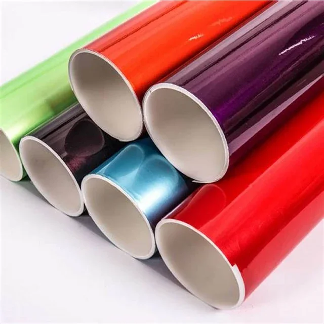 

2025 оптовая продажа винила 1,52*15 м/рулон авто обертка ТПУ красочная лазерная серебристая виниловая пленка автомобильная виниловая пленка рулоны на заказ для упаковки автомобилей