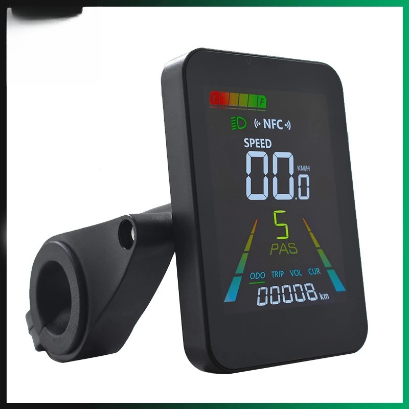 Waterproof Rechargeable Lithium Cycling Computer with USB Type-C Fast Charge  for Mountain and Electric Bikes with NFC Sync