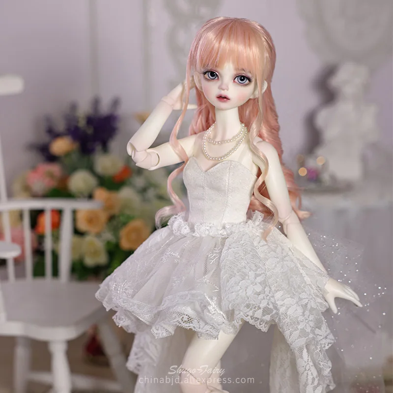 Shuga Fairy 1/4 Satani BJD Doll Princess Style Bra Short Skirt For Ball Gowns To Music In The Summer Jointed Doll Gifts