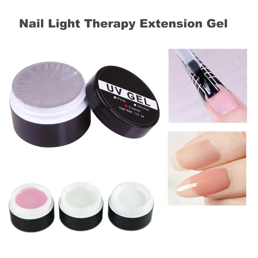 Nail Extension Gel Glue-Free Nail UV Gel Convenient Quick Drying  Healthy Nail Extension Manicure Soak Off Gel