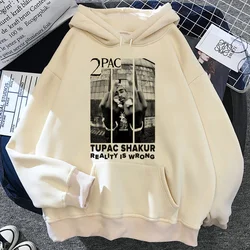 Tupac hoodies women long sleeve top Winter  Kawaii harajuku Hooded Shirt pulls female Kawaii sweatshirts