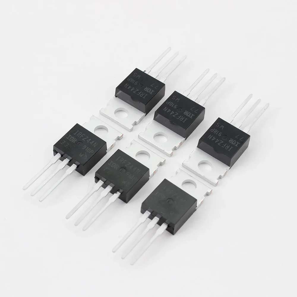 10 sztuk tranzystory IRFZ44N IRFZ44 tranzystor MOSFET TO-220 moc MOSFET IRFZ44NPBF 49A 55V efekt pola tranzystory nowy oryginalny