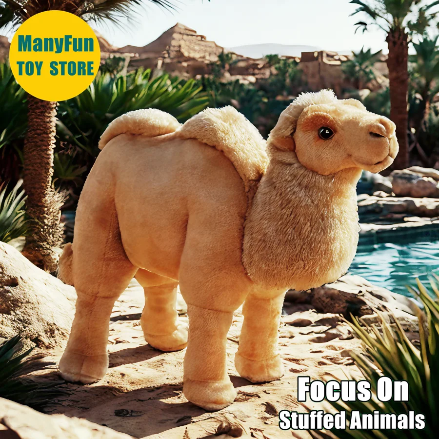 

Реалистичная плюшевая игрушка верблюда ферментального верблюда, плюшевая игрушка, реалистичная верблюжья мягкая игрушка, имитация куклы, кавайная игрушка в подарок для влюбленных