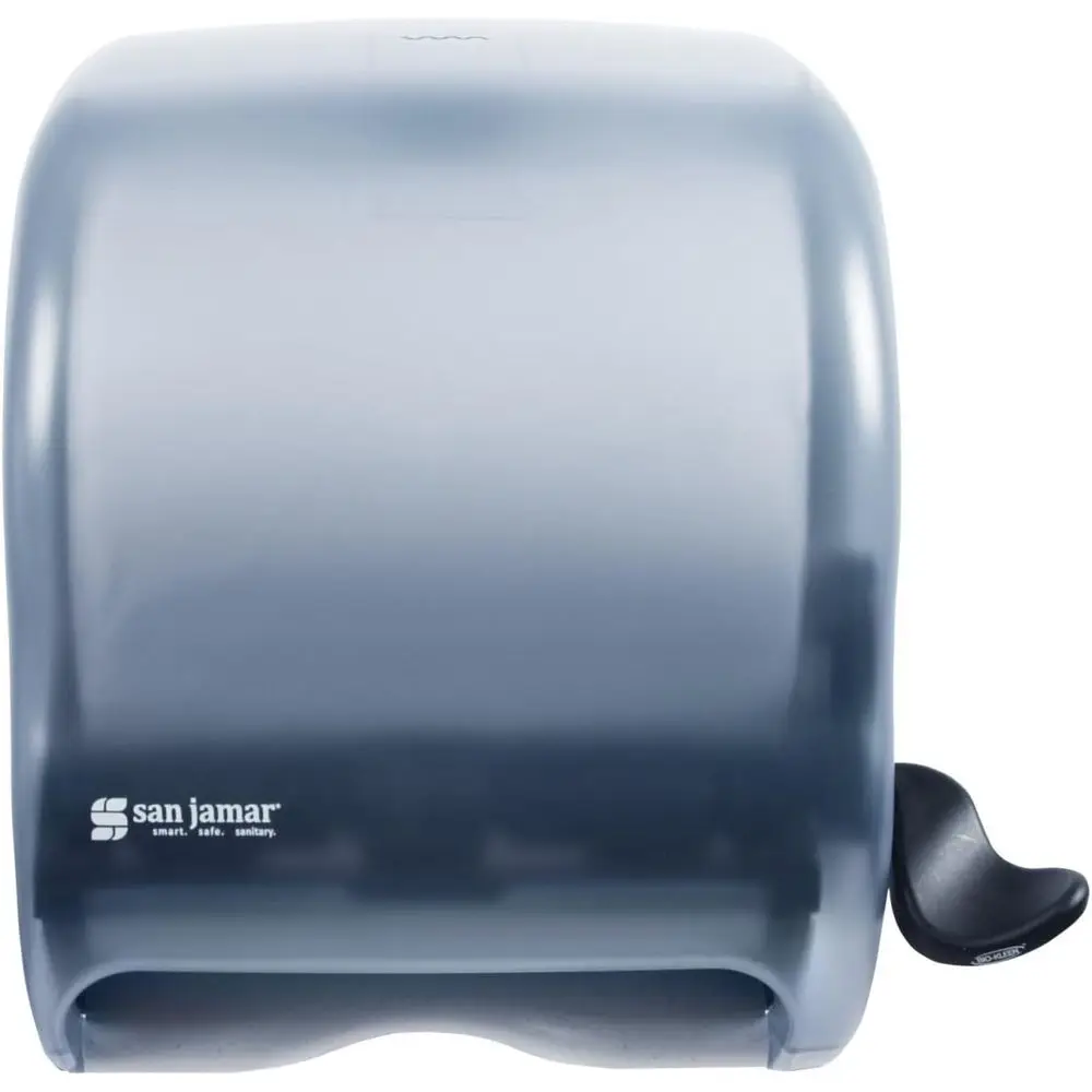

Manual Lever Paper Towel Dispenser, Suitable for Bathroom and Kitchen, Blue, 12.75 x 12.5 x 8.5