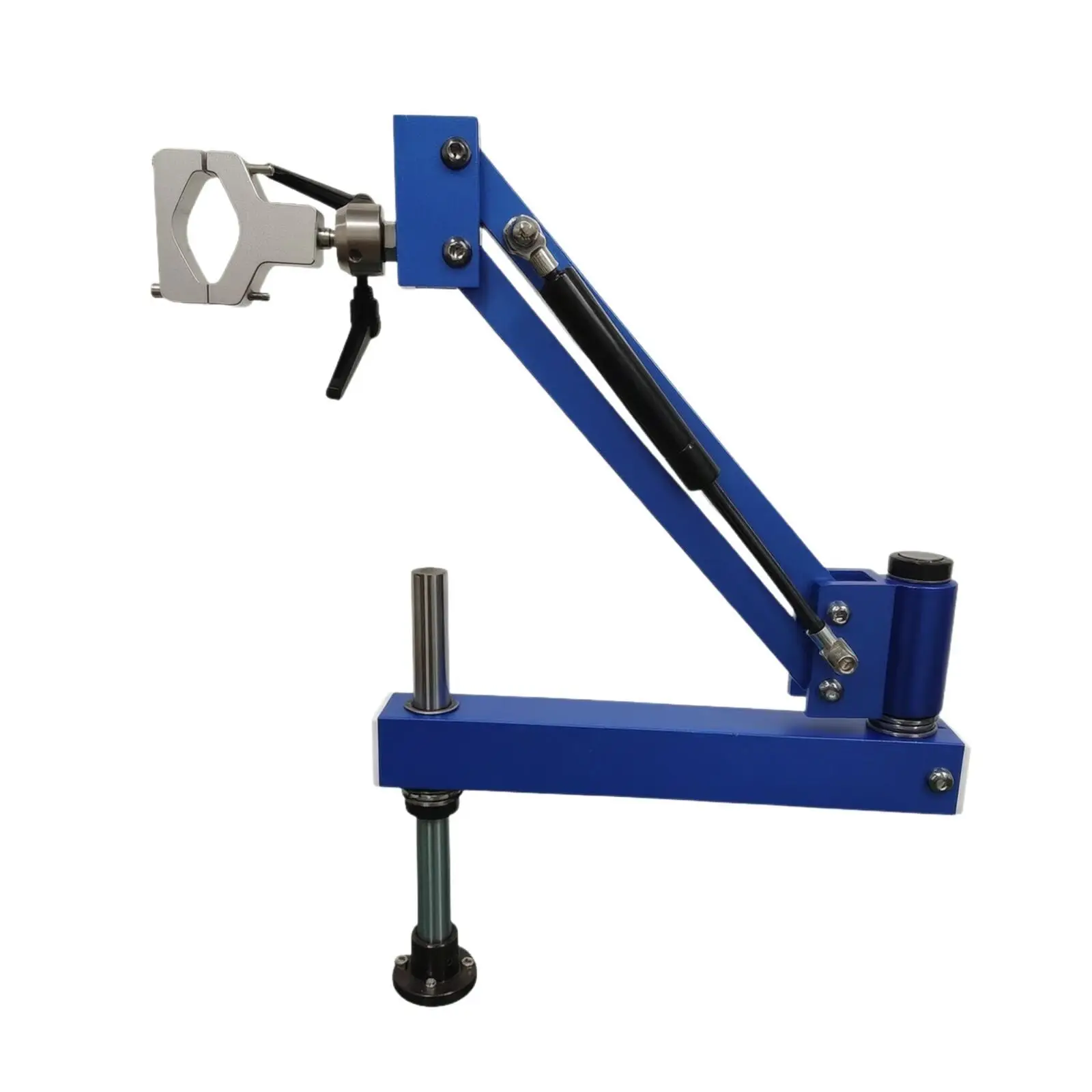 Workshop Tapping Arm Support for Handheld Electric Drill Machine Adjustable Swivel Arm with Reinforced Bolted Construction
