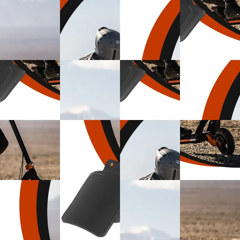 

1/2 шт. Защитная накладка на заднее крыло для электросамоката Ninebot MAX G3, износостойкая, светоотражающая, пластиковая деталь