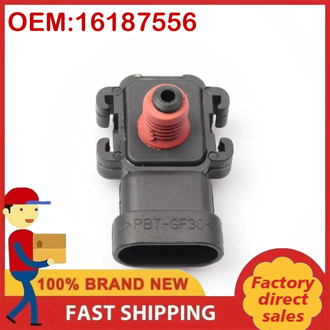 

Датчик карты абсолютного давления в коллекторе 16187556 для Buick Allure LaCrosse Lucerne Rainier Regal Riviera Park Avenue 2006-2011