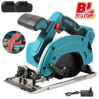 Brushless Electric Circular Saw Cordless 165MM Saw Blade multi-angle baking Woodworking For Makita 18V Battery