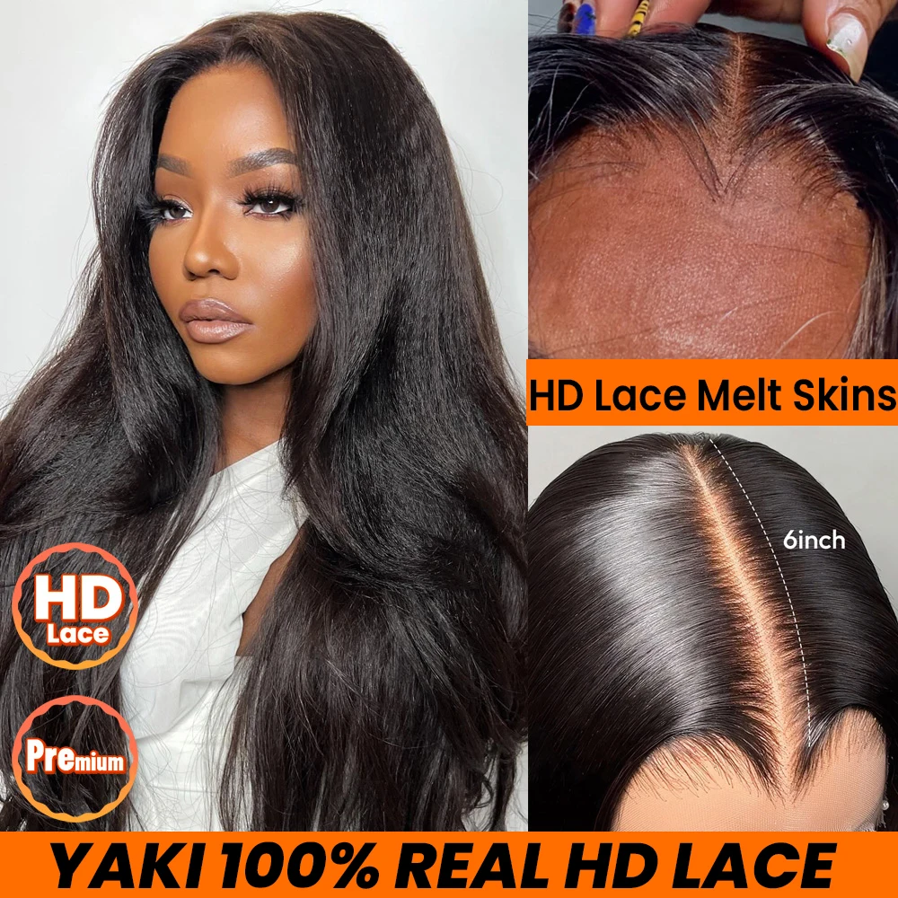 

Yaki Ture HD 2x6 Skinlike HD Кружевная застежка Человеческие волосы Светлые яки Прямая глубокая средняя часть Прямые волосы Закрытие человеческих волос
