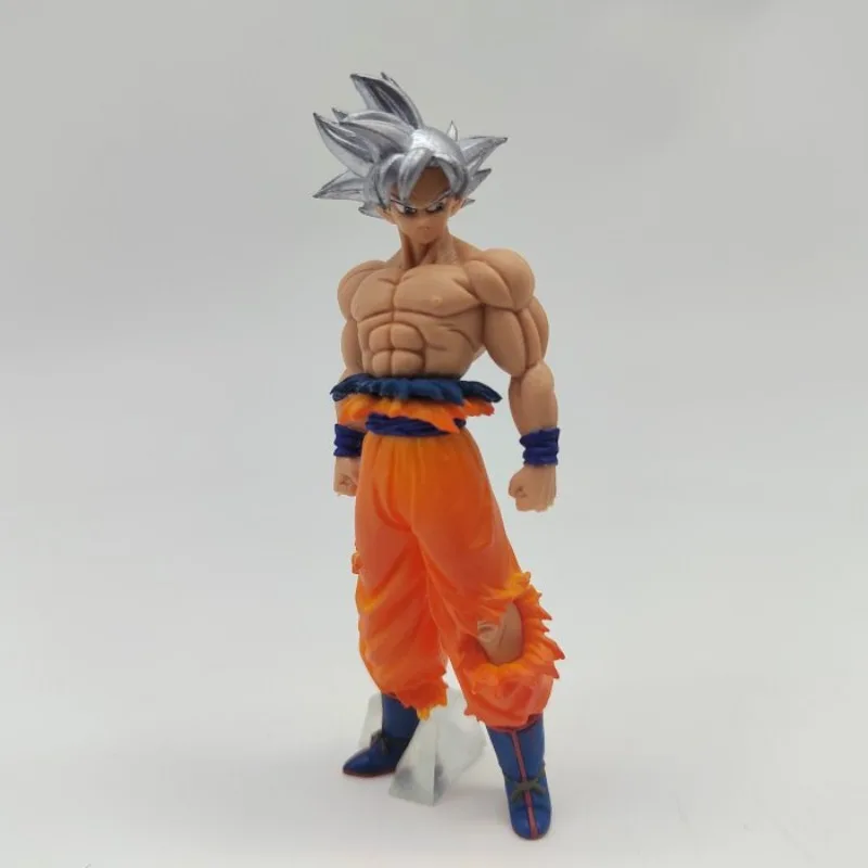 Bandai Gashapon Capsule Toy Dragon Ball Ultra Instinct Super Saiyan Series HG Son Goku Anime Figure Doll Model Gifts Toys view 6