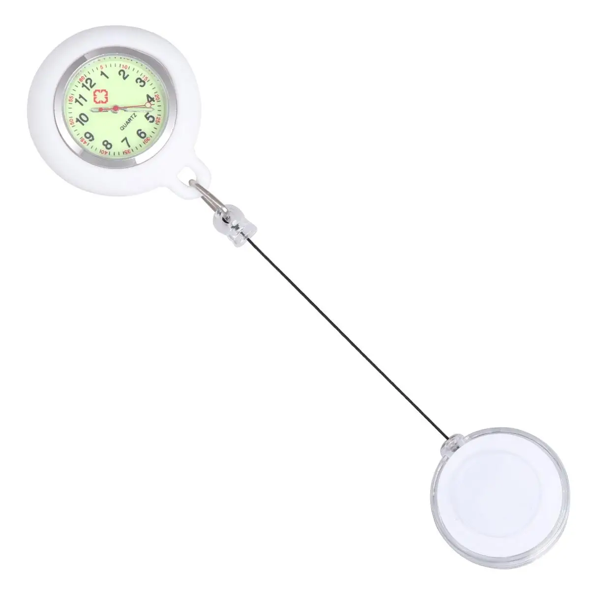

Nurse Table Watch Pocket Watches for Kids Sports Clip Luminous Child Mini Badge Reel Durable Clear Number Accurate Timekeeping