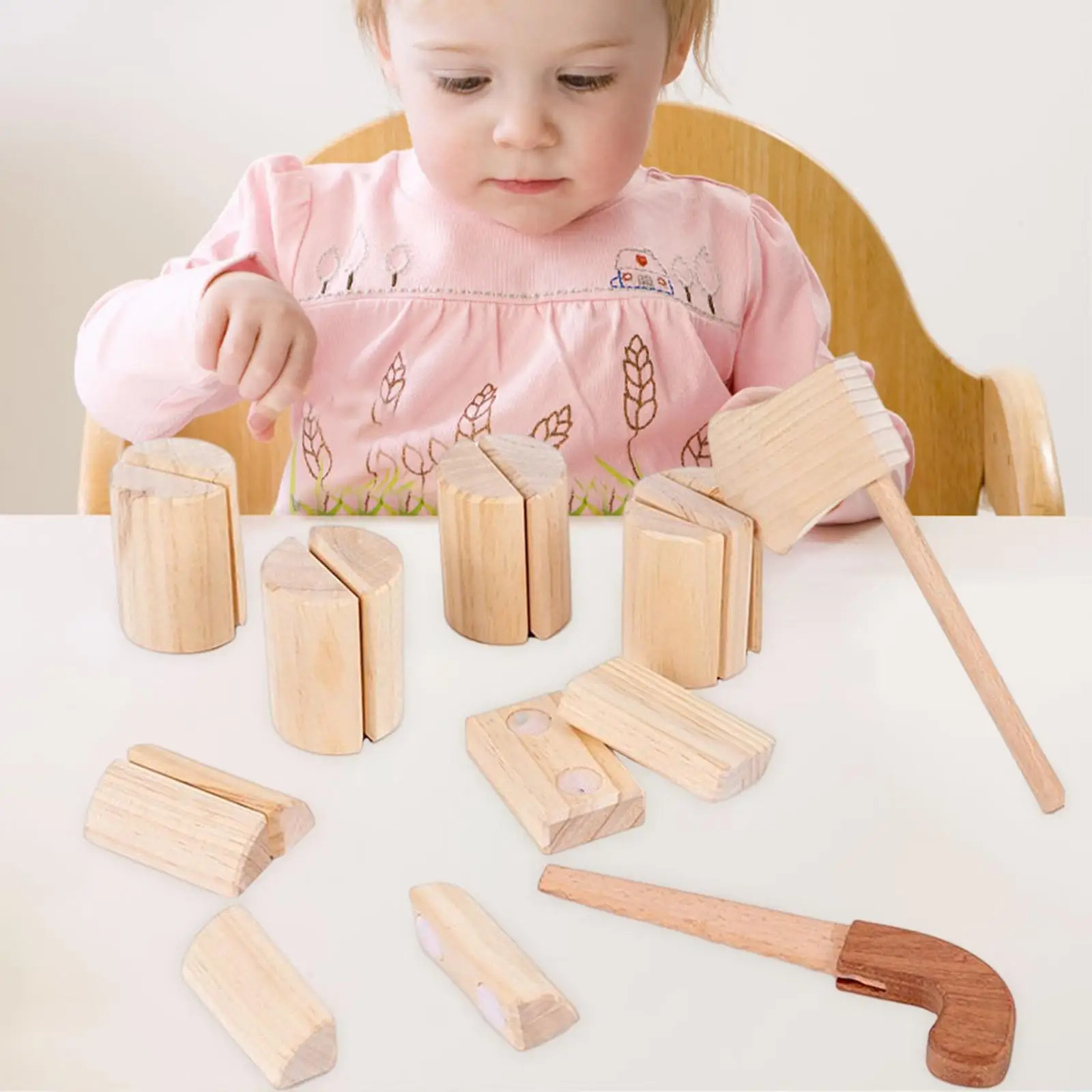 

Cutting Toy Chop Firewood for Girls and Boys Montessori Early Education