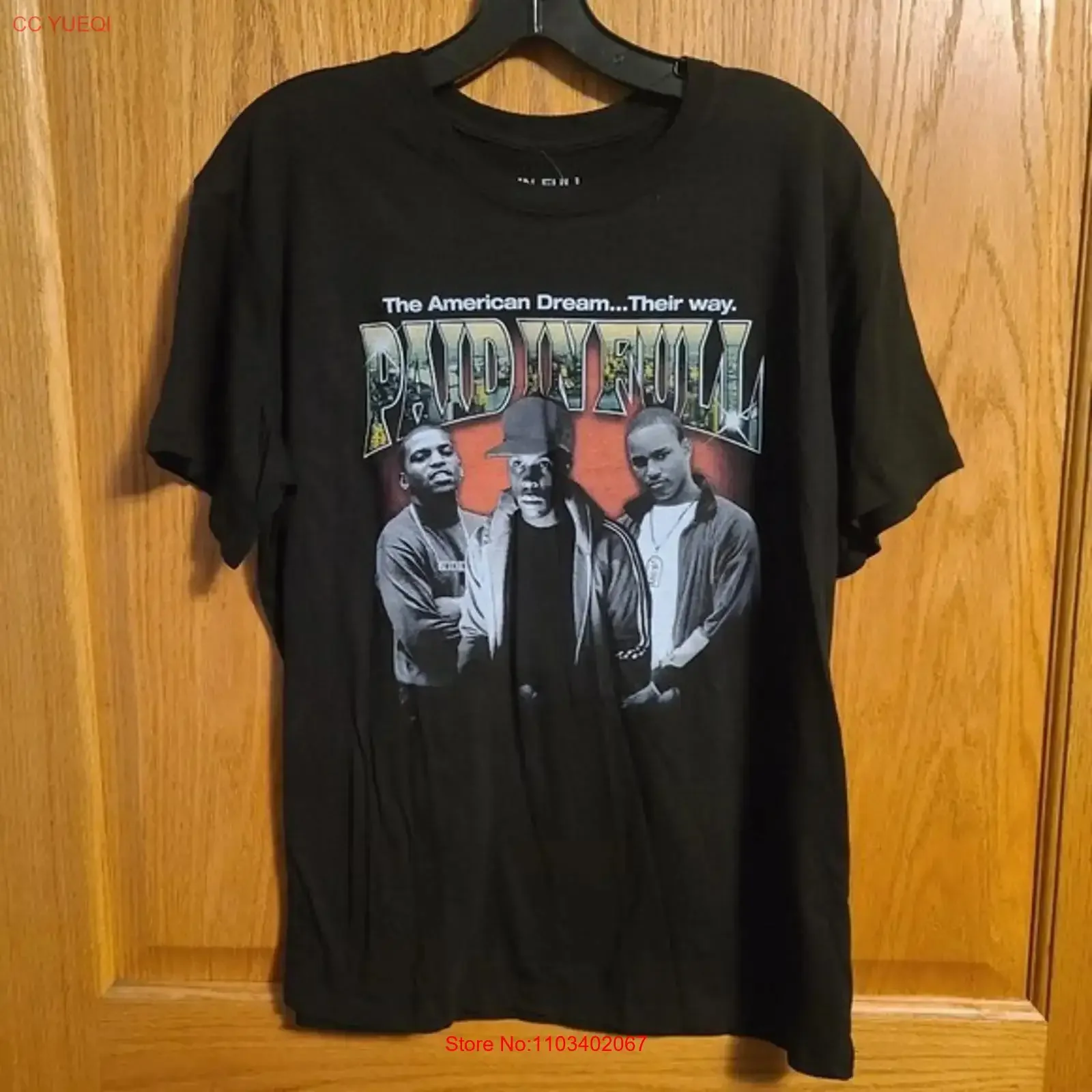 Camiseta Rue21 para hombre, color negro, talla M, nueva con etiquetas, estilo vintage, lavada, elegante, unisex, moda urbana, informal, ligeramente gráfica, suave