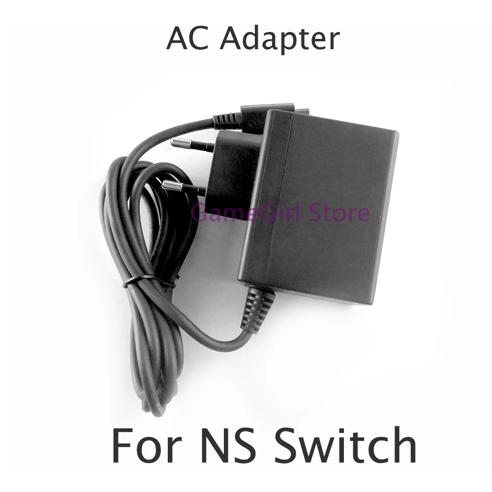 5pcs For Nintendo Switch Game Console Original US EU UK Plug Charger Charging Power Supply AC Adapter