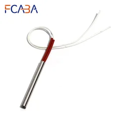 5PCS 12mm Diameter 80~95mm Tubular Heating Pipe 304SUS Cartridge Heaters 110V/220V/380V 300W/320W/340W/350W Electric Element