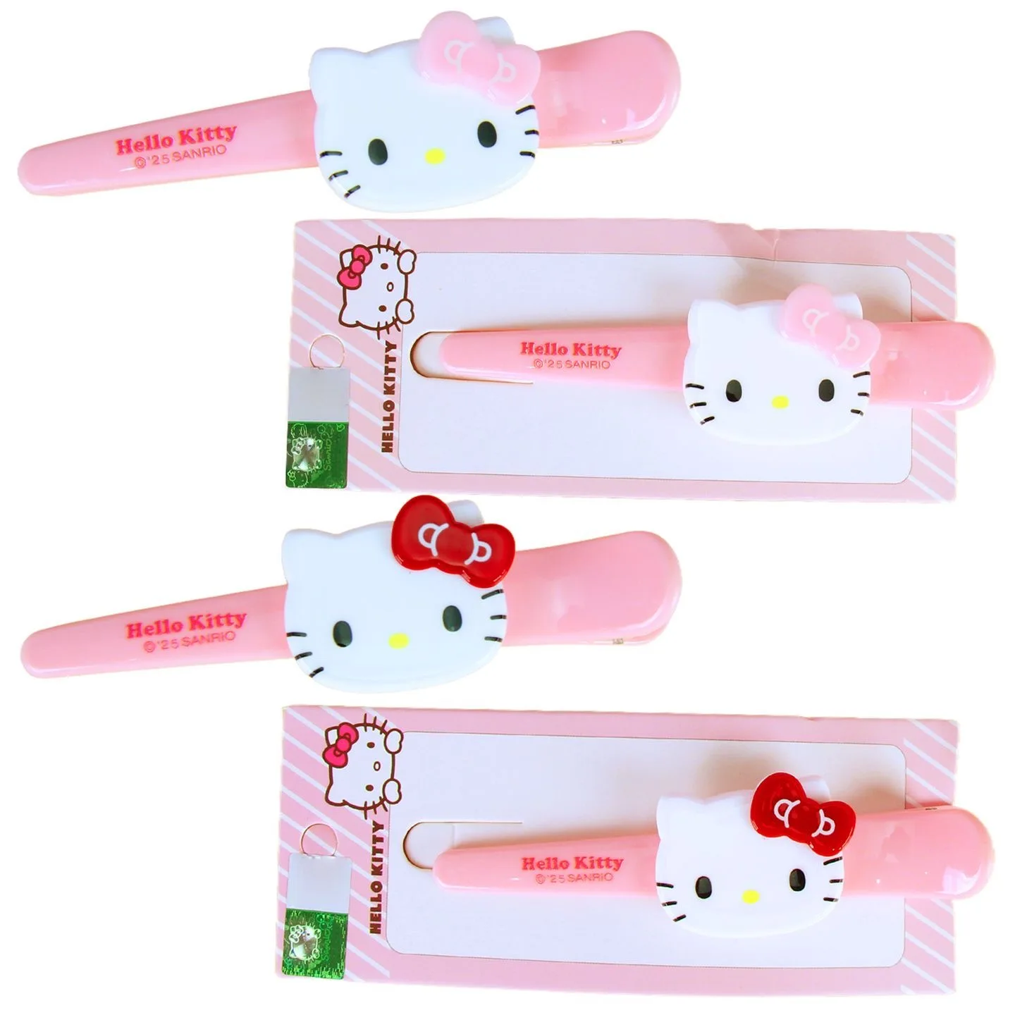 1/2pcs Hello Kitty Hair Clip Cute Cartoon Pink Hairpin Girls Fashion Barrettes Bangs Clip Women Hair Accessories Birthday Gifts