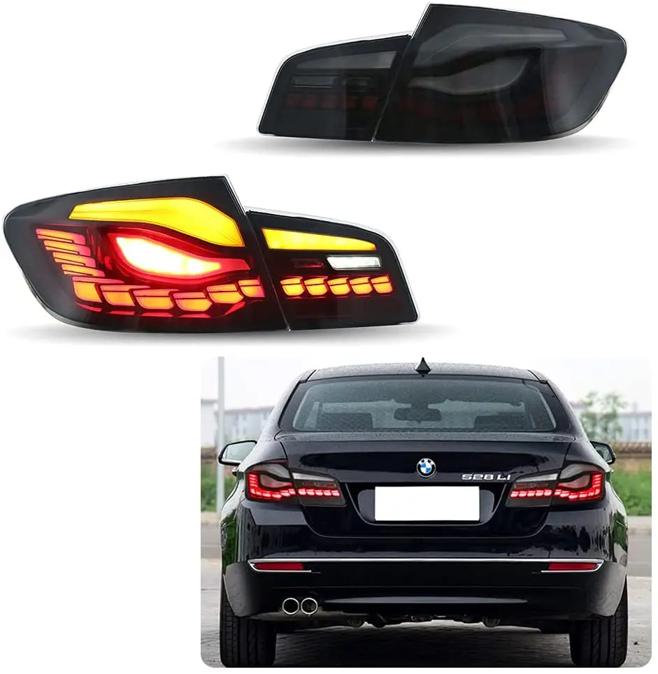 LED Tail Lights For BMW Series 5 F10 F18 2011-2016 With The Sequential Indicator With Start Up Animation Brake Rear Lamp Assemb