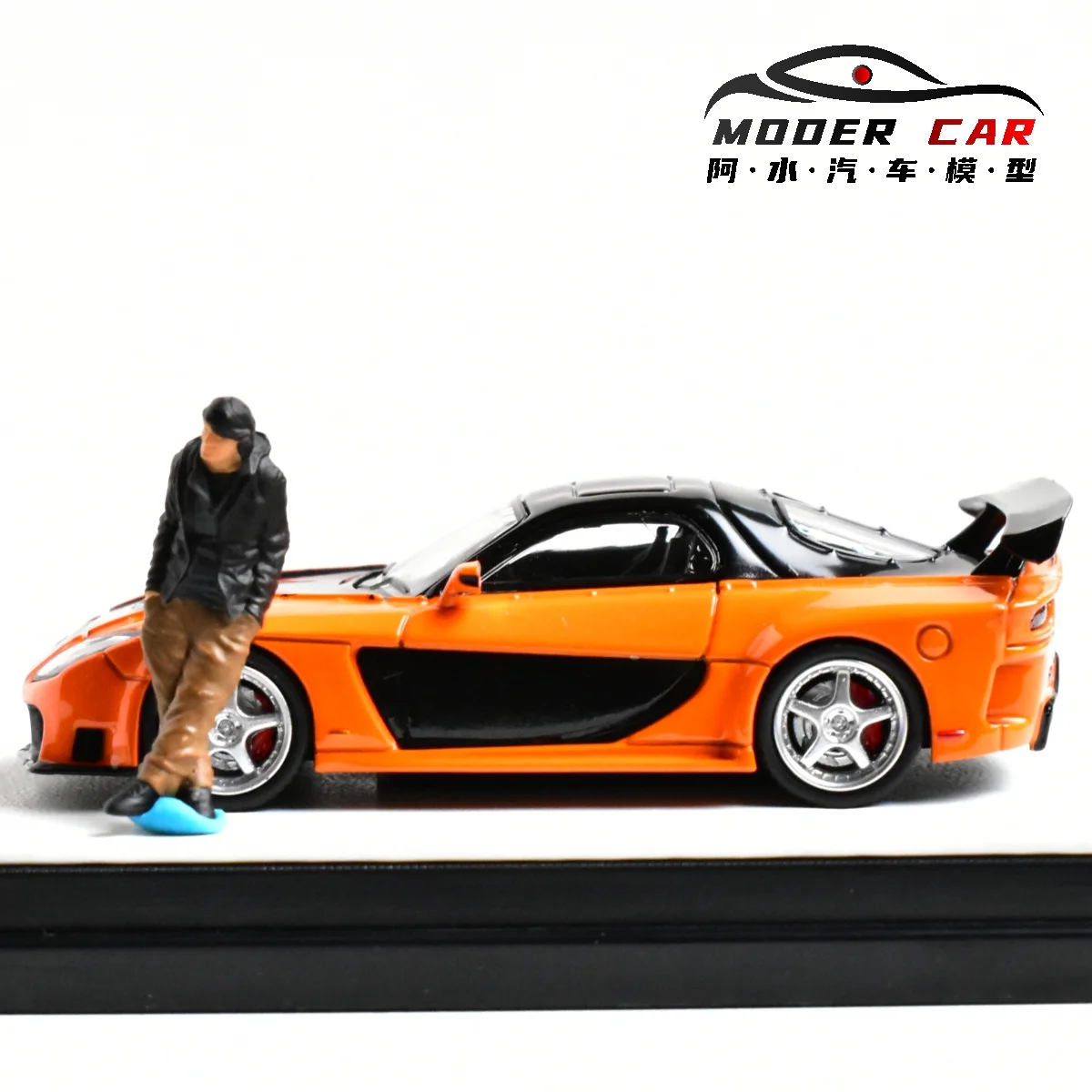 

TM Time Micro 1:64 Взрослые хобби RX7 Veilside Миниатюрная литая модель автомобиля