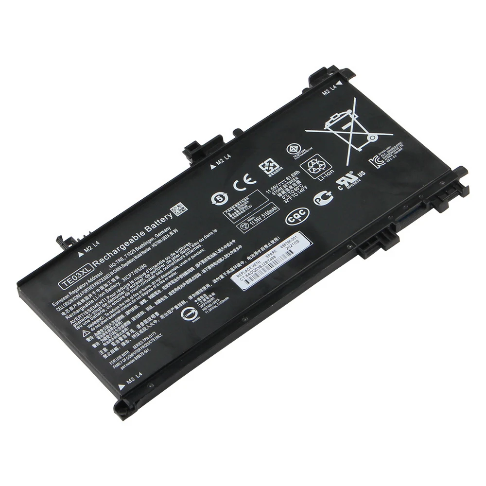بطارية جديدة ل HP OMEN 15 TPN-Q173 HSTNN-UB7A 15-bc011TX 15-bc012TX AX017TX TE03XL TE04XL بطاريات قابلة للشحن