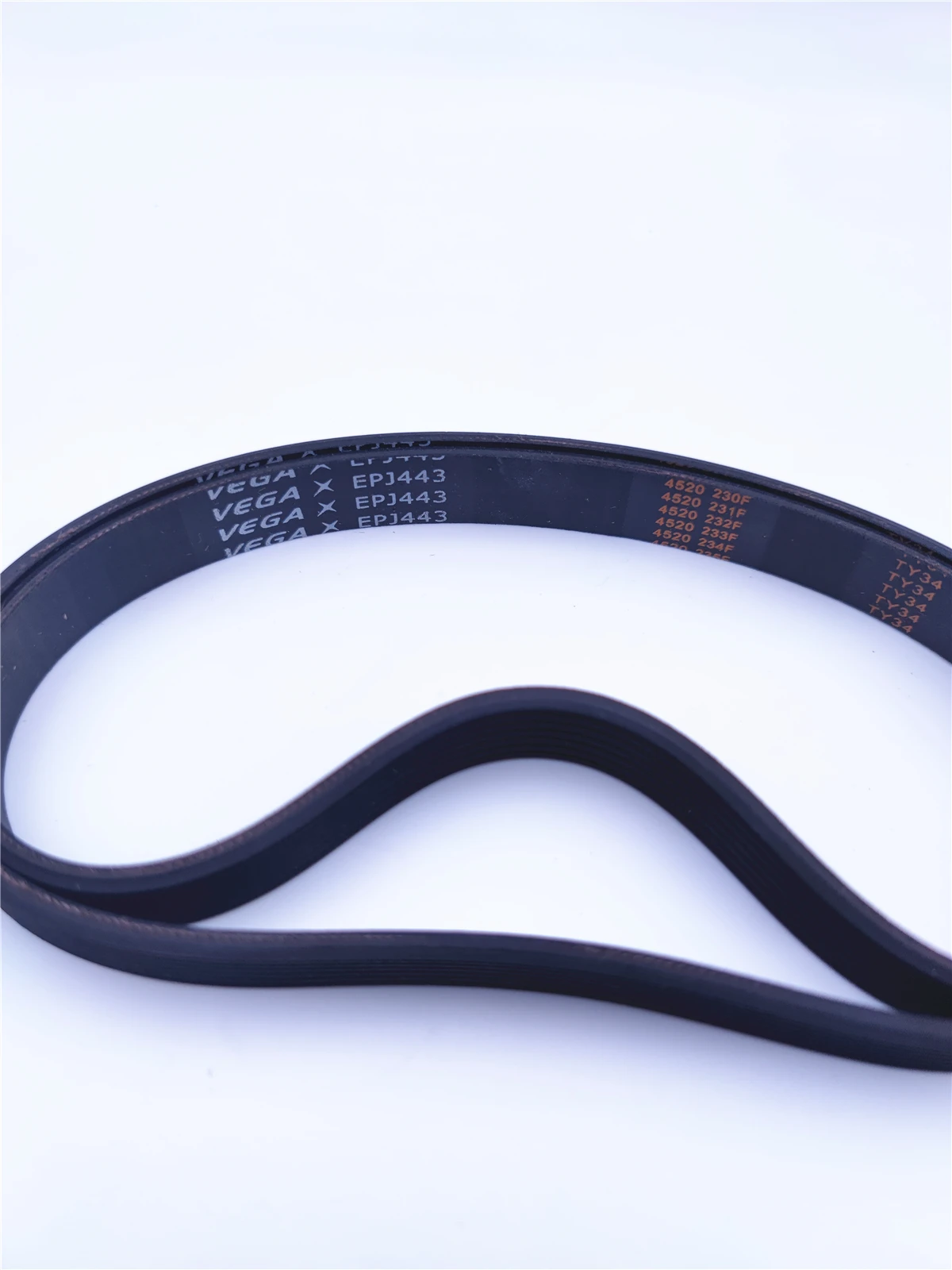 2PCS  V-Belt EPJ443 Elasticity Belt 3/4/5/6/7 Ribs For DIY Model Motor Belt