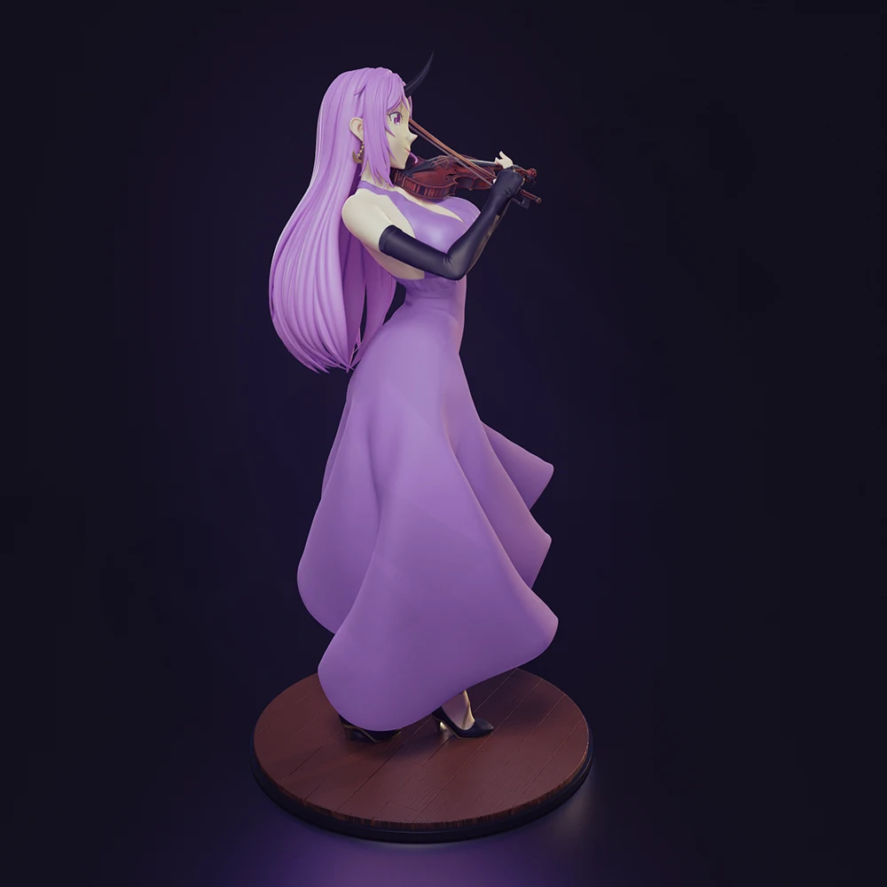 1/24 Belle violino bella ragazza modello in resina figura giocattolo artigianale smontato in miniatura riduzione statua non verniciata kit