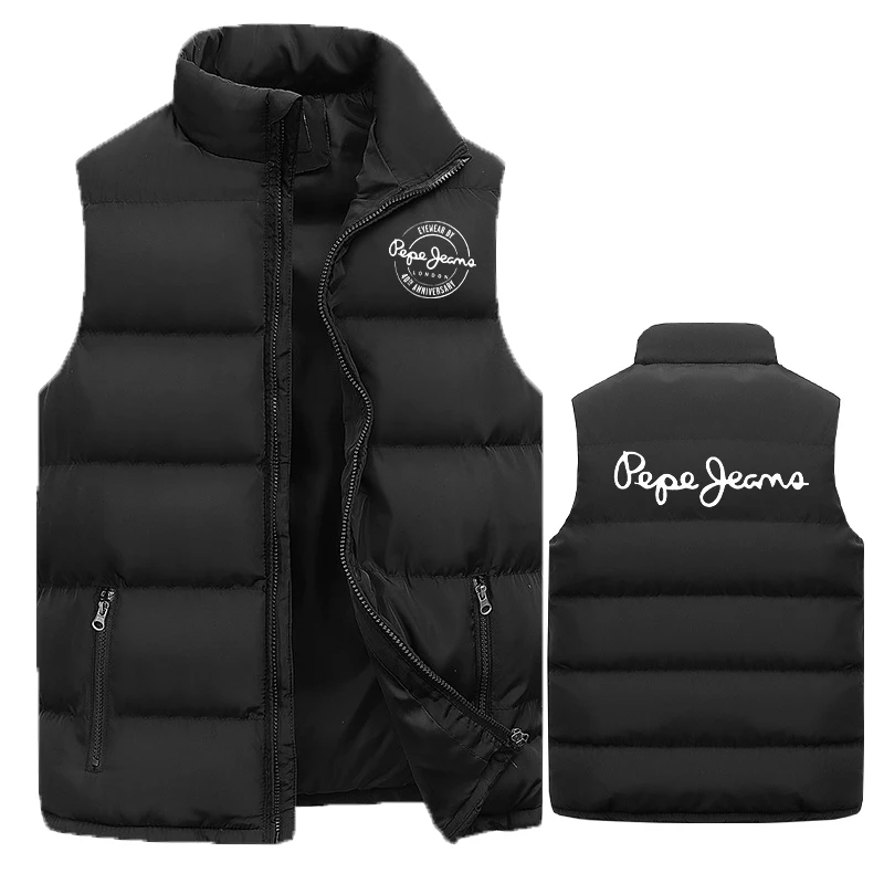 New Fashion Down Jacket Waistcoat Couple Color Puffer Jackets Vest Men\'s Sleeveless Coat Women\'s Wadded Vests Tops