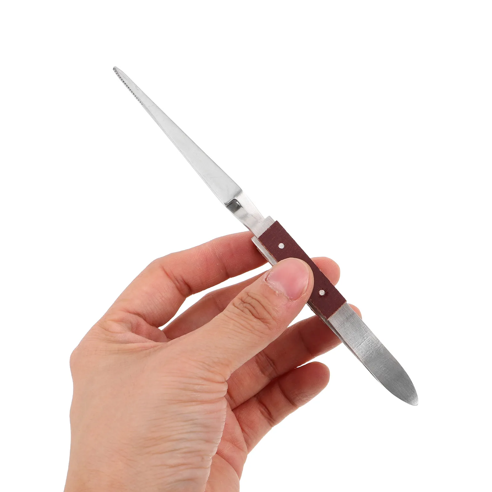 

3Pcs Automatic Rebound Clamp Jewelry Making Tools Precision Cross Lock Tweezers Easy Grip Pointed Curved Tips Jewelry Welding