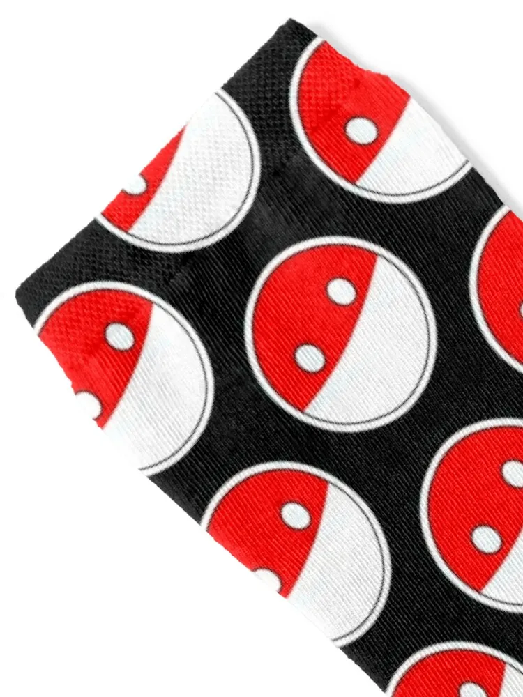 Polandball Countryball Socks Climbing moving stockings valentine gift ideas Non-slip Socks Woman Men's