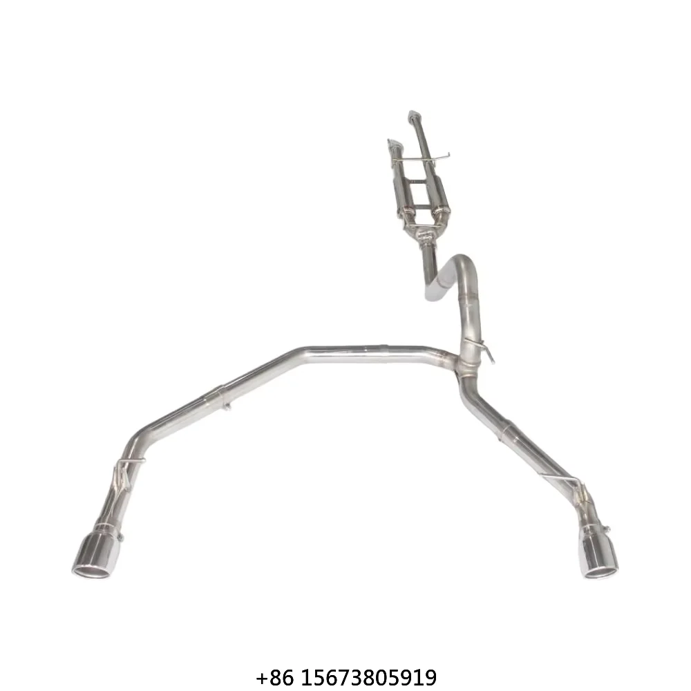 

Выхлопная система Catback из нержавеющей стали SS304 с клапаном и дистанционным управлением для Toyota Tundra 5.7L, на заказ