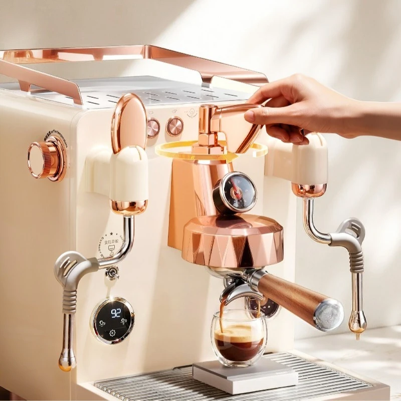 Coffee Cat Home Commercial Semi-automatic Coffee Machine Italian Variable Pressure Automatic Filling