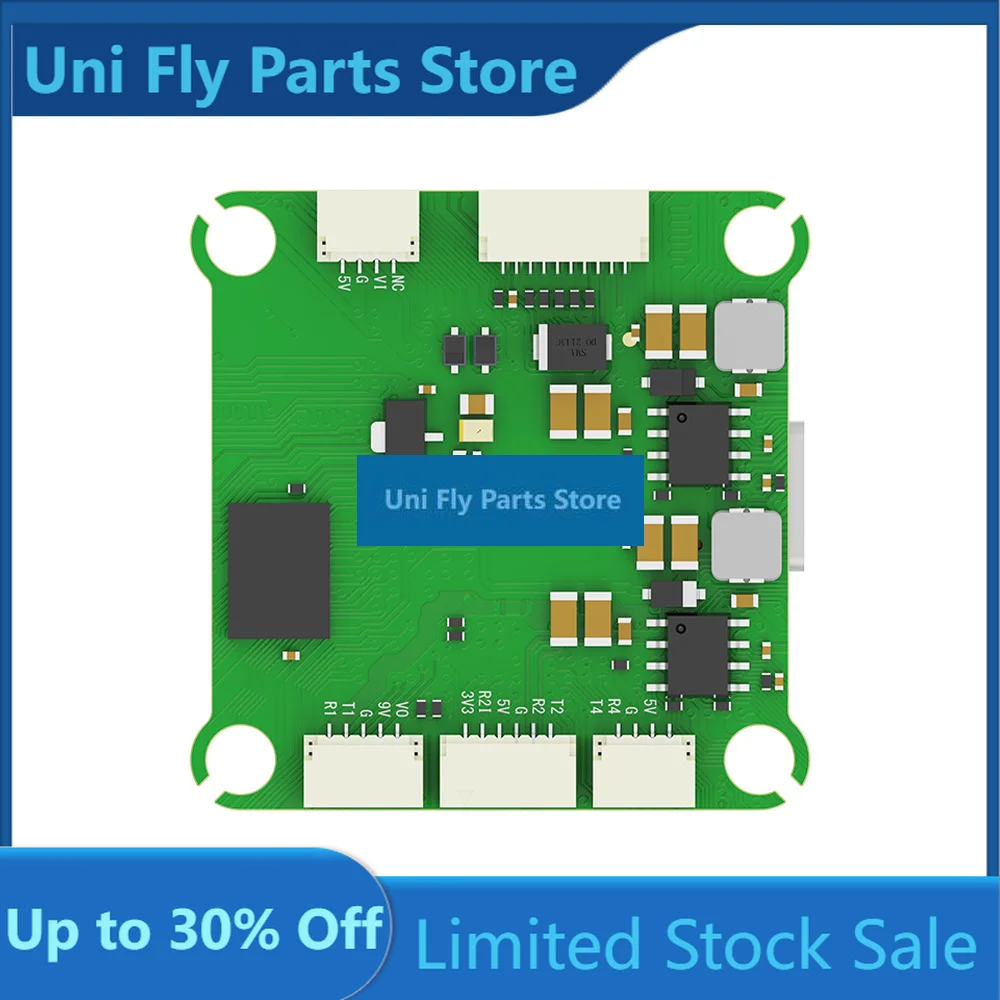 UniFlyIFlight BLITZ F745 E55S Stack STM32F745 W/ BLITZ F745 Flight Controller/ BLITZ E55S 4IN1 ESC 2-6S 30.5mm For RC FPV Racing