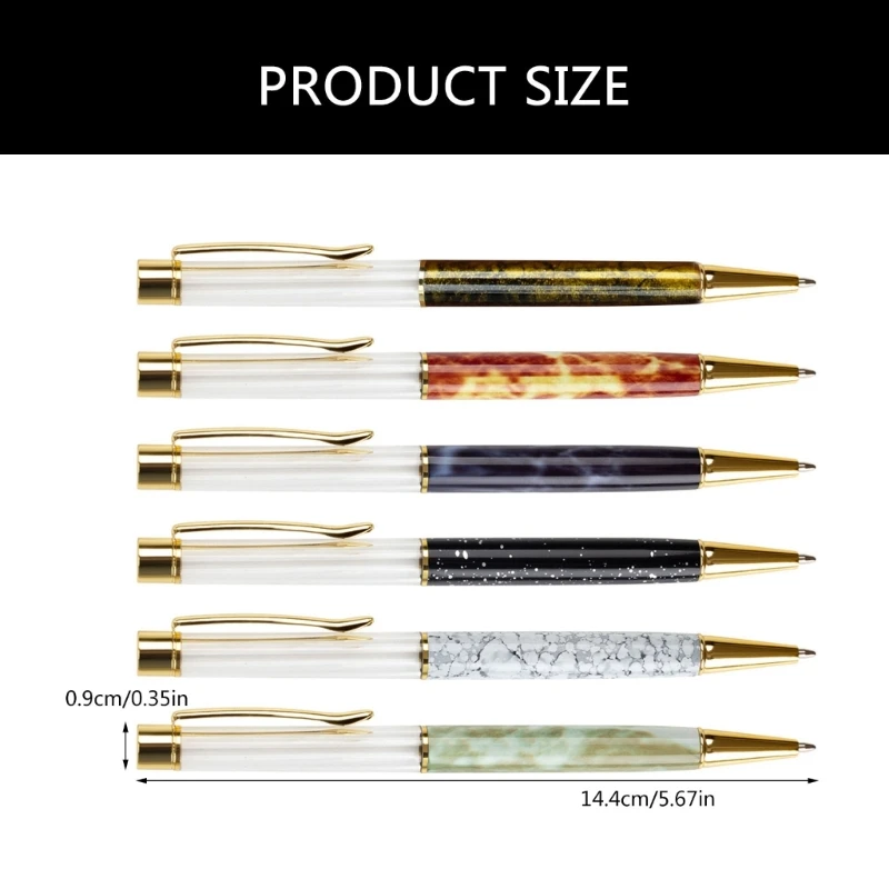 Caneta esferográfica recarregável com clipe metal para assinatura convidados