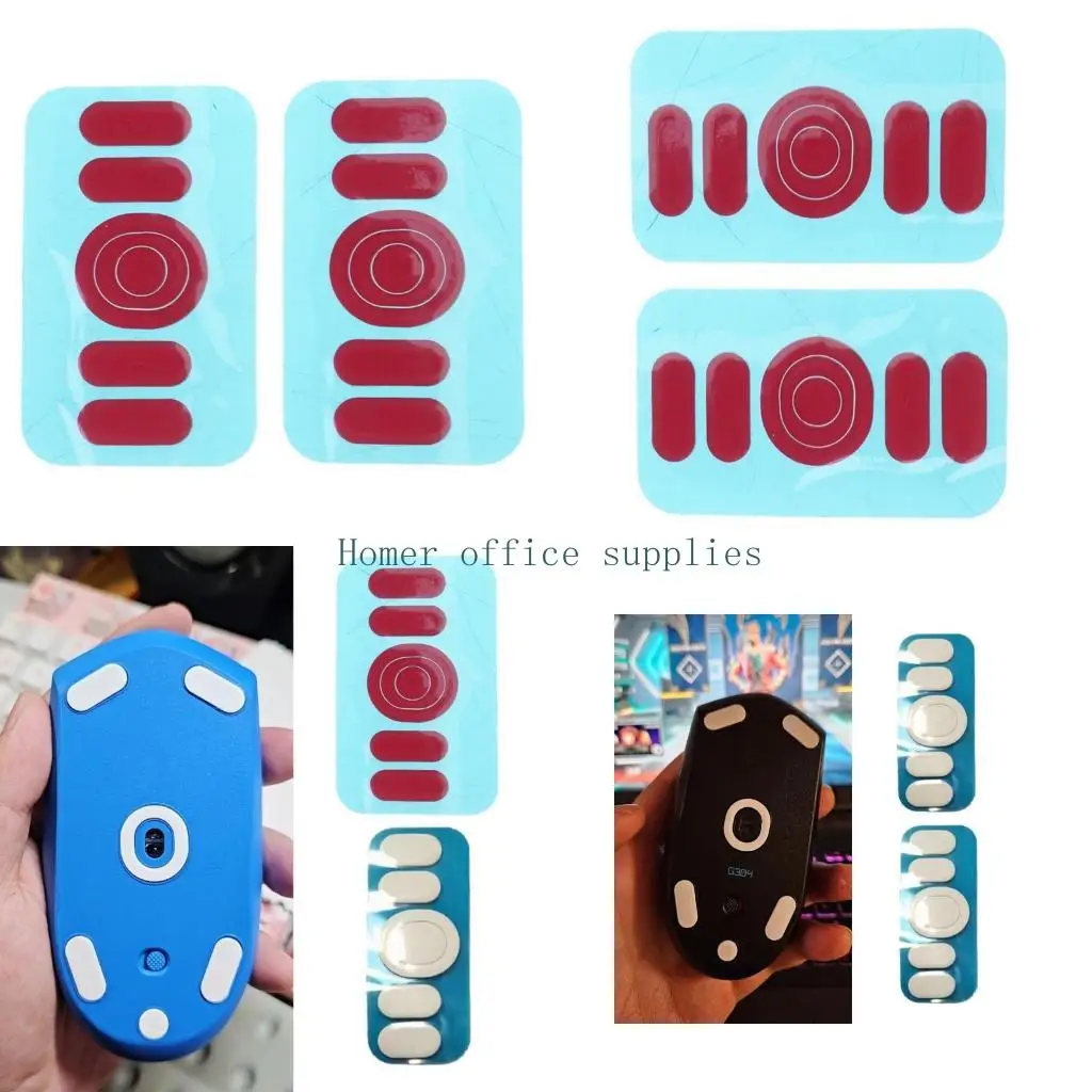 

K43B 2Set for G304 G305 Mouse Feet Sticker Mice Skate Pad