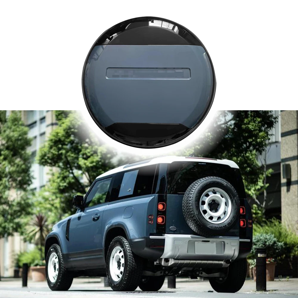 Tasman Blue Series Spare Tire Cover fits for Land Rover Defender 110 90 130 2020-2024 ABS Spare Tyre Wheel Cover Protector