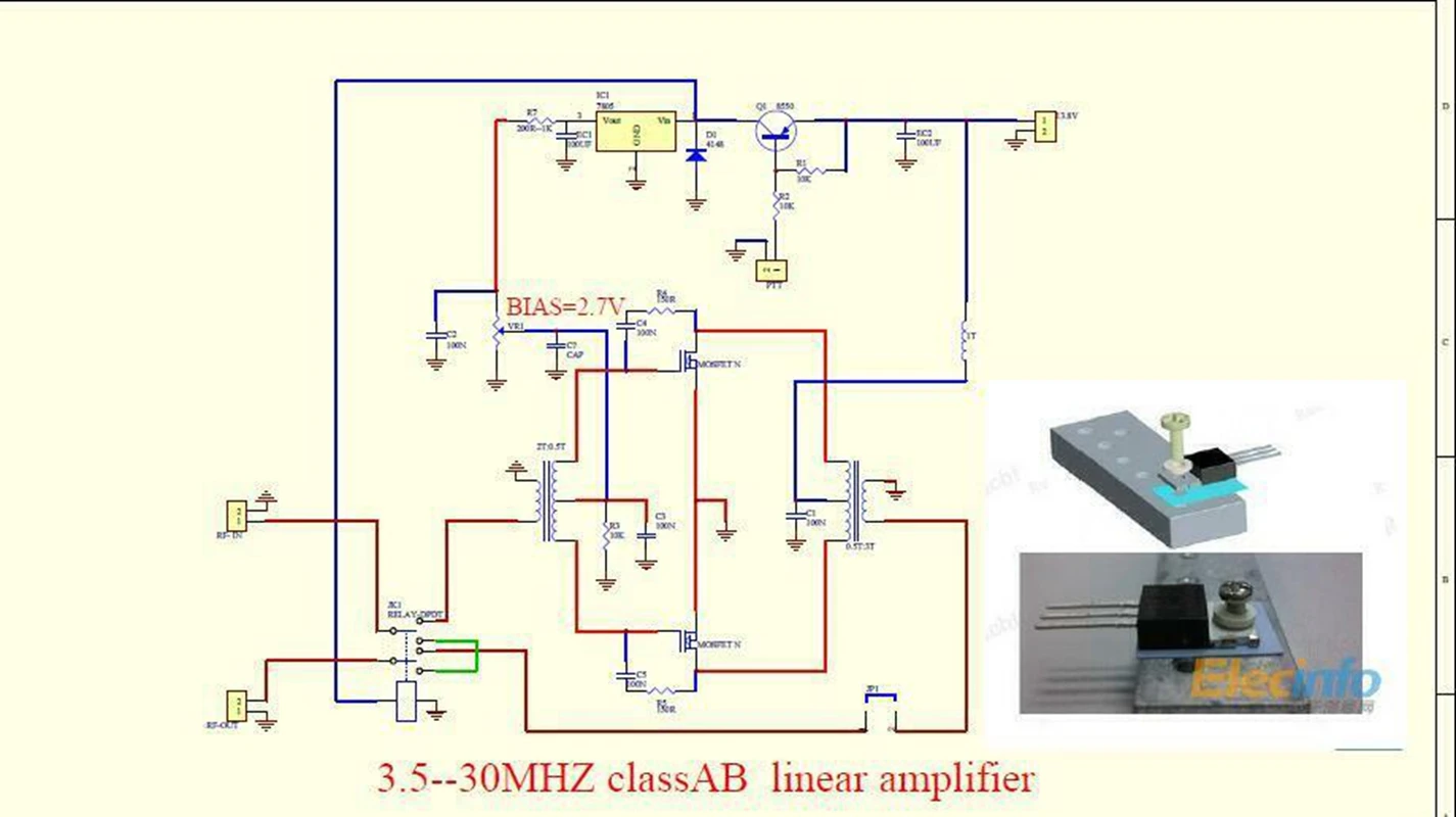 DIY kits 70W SSB Linear HF Power Amplifier MINIPA70 For YAESU FT-817 KX3