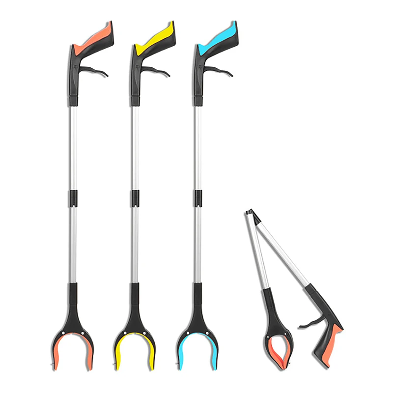 Pieghevole Gripper Extender utensili manuali reacher per lettiera picker pieghevole Garbage Grabber Pick Up Tools