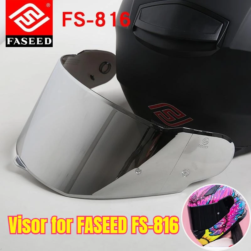 Helmet Visor for FASEED FS-816 Full Face Helmet Visor Flip Up Helmet Replacement Accessories Para Moto Casque 816