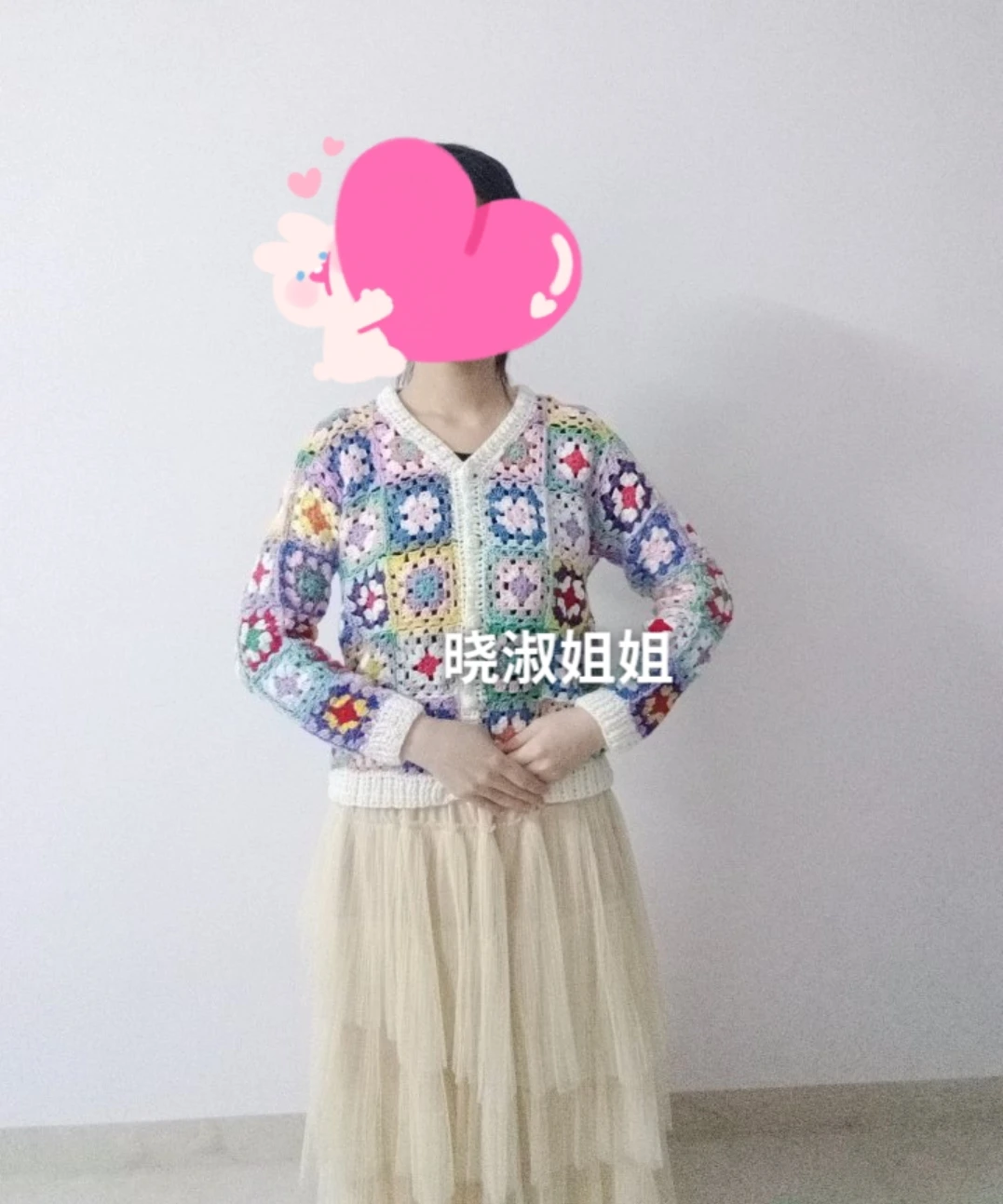 TIYIHAILEY Free Shipping Knitting  Single Breasted Coat Women Hand Made Spring Outerwear Full Sleeve Flower Custom Made Cardigan