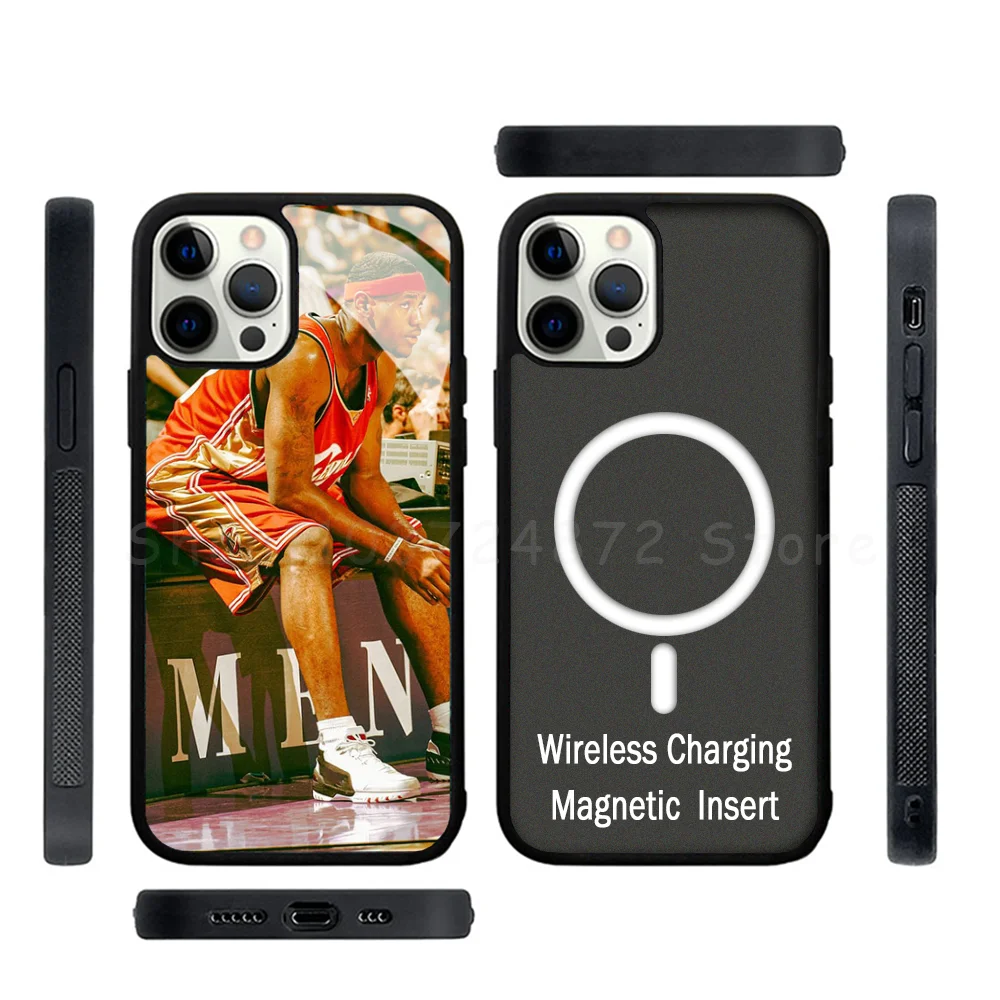 

L-lebron Jams Phone Case Strong Magnetic For IPhone 15 14 13 Pro Max Mini Alex Mirror For Magsafe Wireless Charging Cover