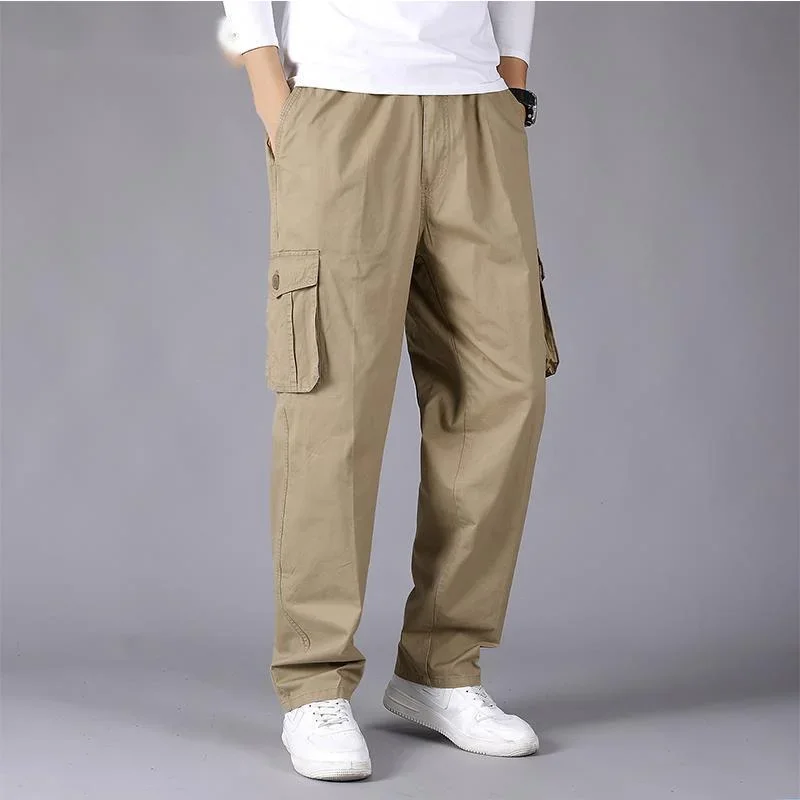 

Cargo Pants Trousers for Men New Branded Mens Clothing Sports Cotton Pants for Men Military Style Trousers Men's Pants 6XL