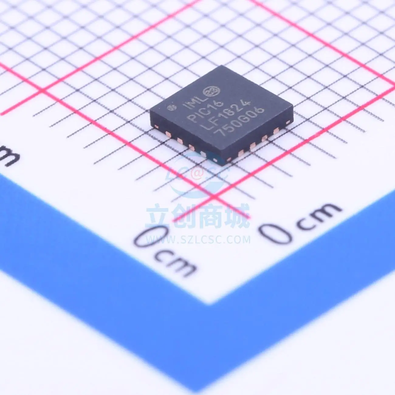 XFTS-chip IC original, PIC16LF1824-I/ML, PIC16LF1824-I/ML, nuevo
