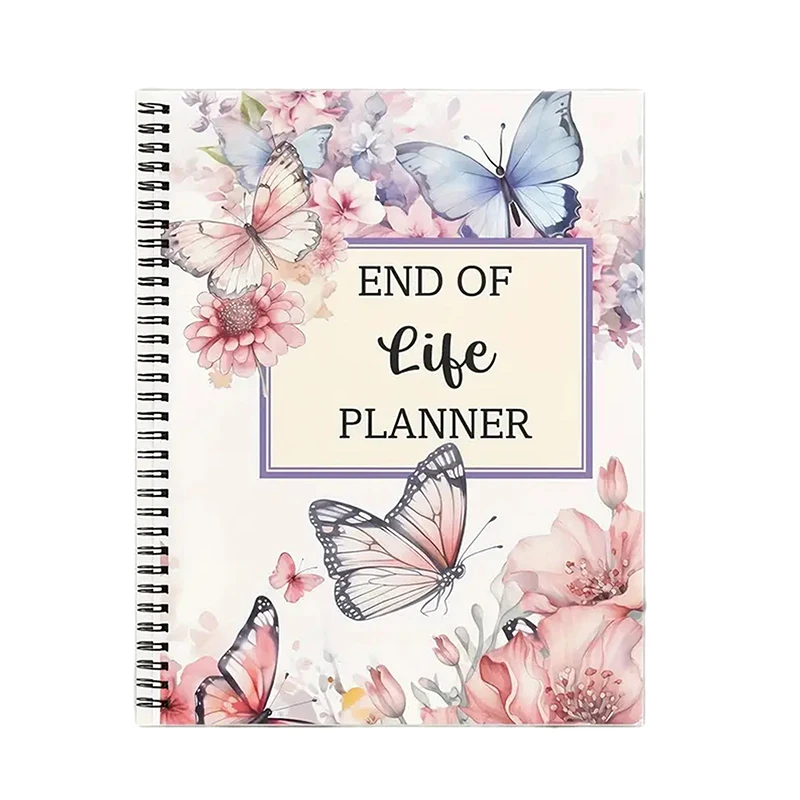 Large Capacity End Of Life Planner Funeral Planning Book Comprehensive In Case Of Final Arrangements Binder Organization Notepad