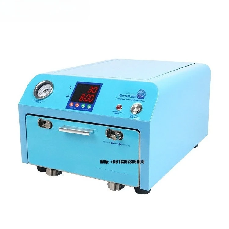 Max 12.9 Inches Bubble Remover Machine for Mobile Phone Curved Flat Screen Defoaming Machine With Low Noise