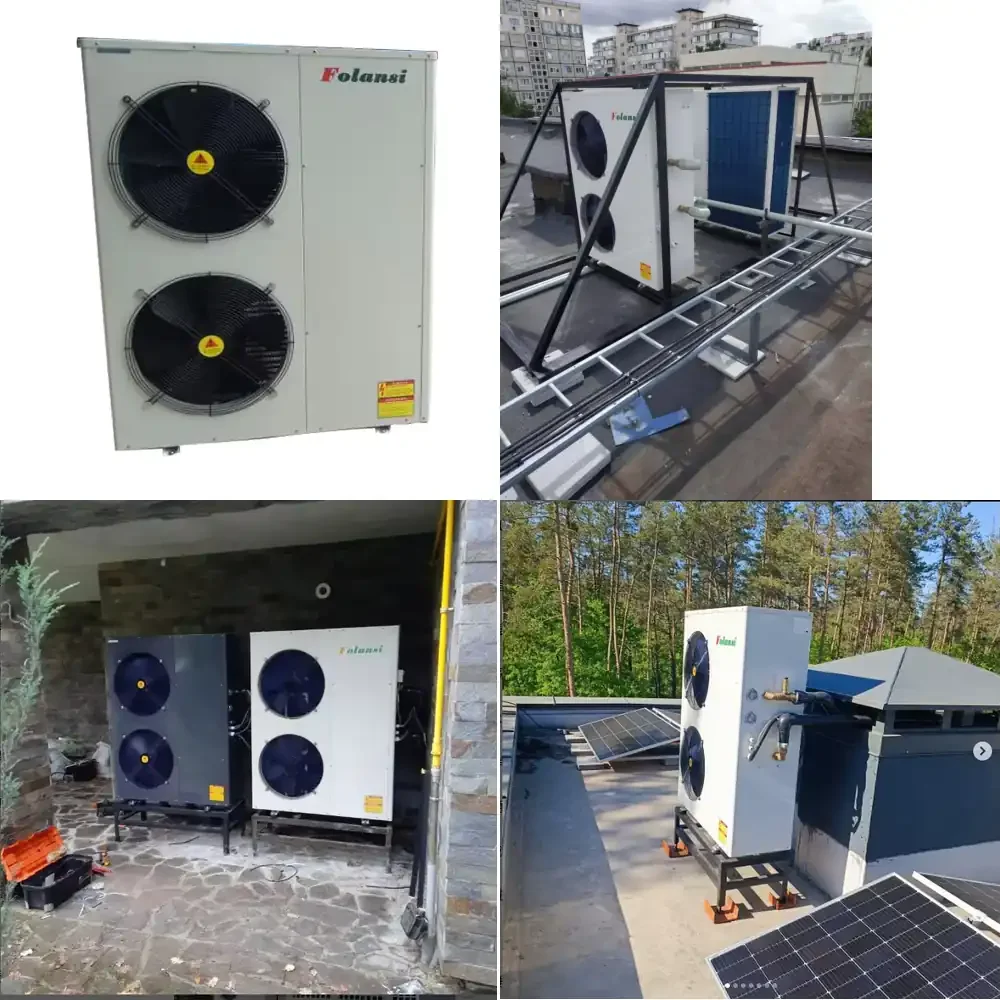 

Frans 19KW FA-05 Air source heat pump WiFi air water heater Energy-saving A + grade hot and cold water for hotels